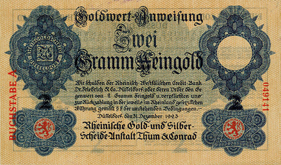 Rheinische Gold- und Silber-Scheideanstalt Thum & Conrad 