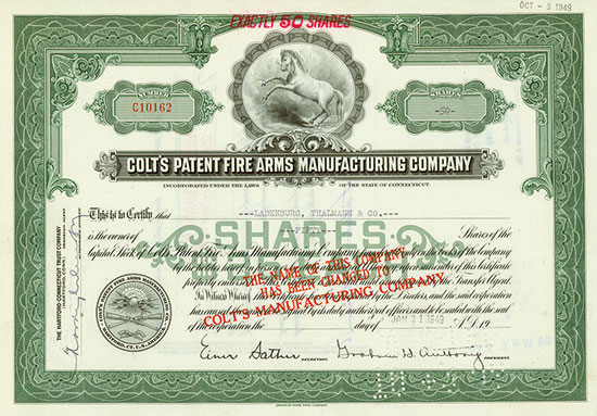 Colt’s Patent Fire Arms Manufacturing Company