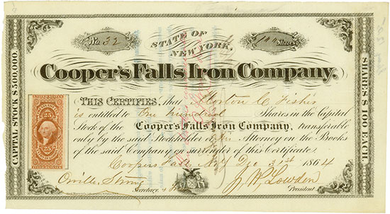 Cooper's Falls Iron Company