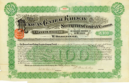 Mexican Central Railway Securities Company, Limited