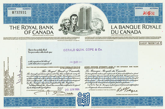 Royal Bank of Canada / Banque Royale du Canada