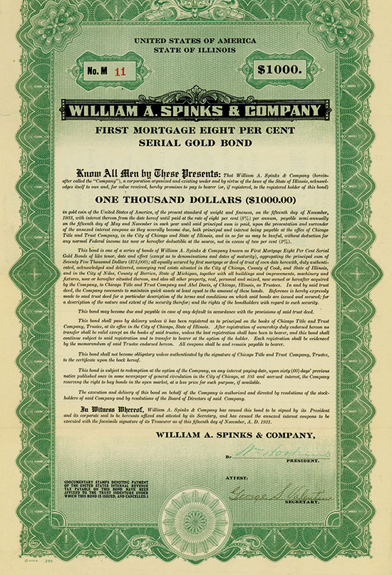 William A. Spinks & Company
