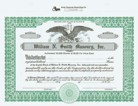 William N. Smith Masonry, Inc.