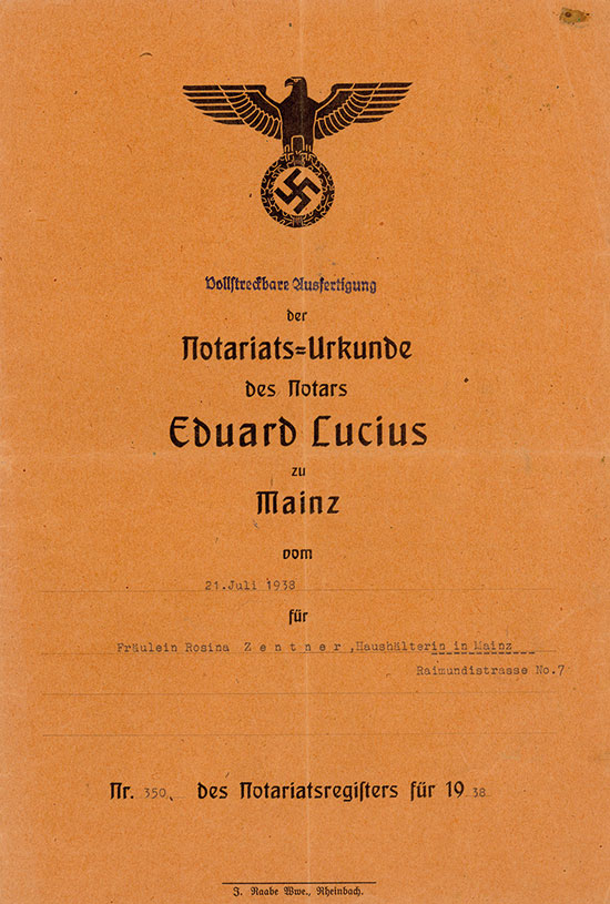 Mainz: Eduard Lucius