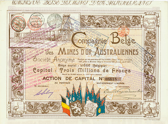 Compagnie Belge des Mines d'or Australiennes