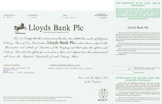 Lloyds Bank Plc