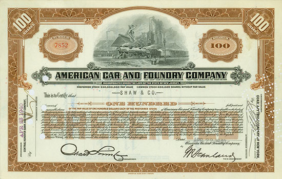 American Car and Foundry Company