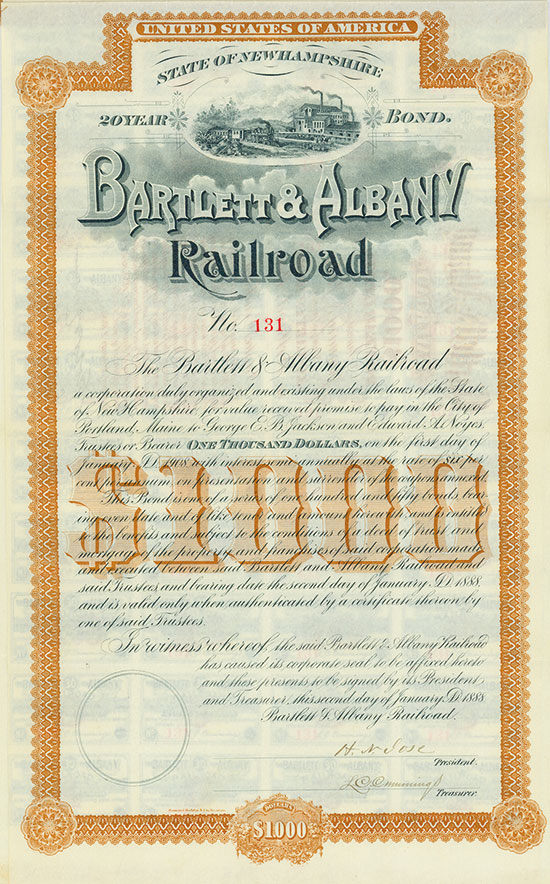 Bartlett & Albany Railroad