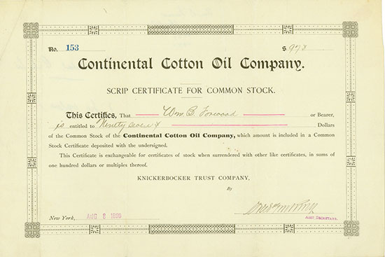 Continental Cotton Oil Company