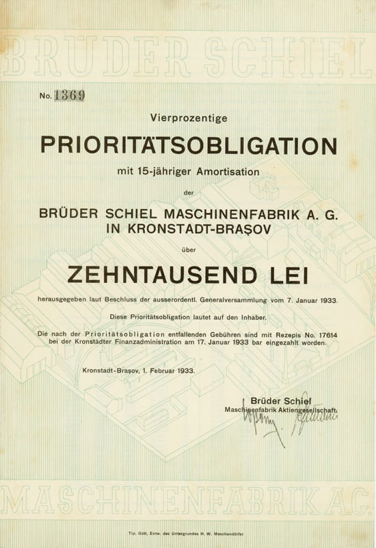 Brüder Schiel Maschinenfabrik A. G. 