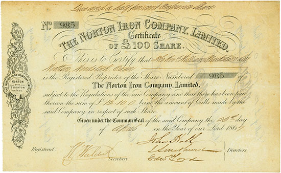 Norton Iron Company, Limited
