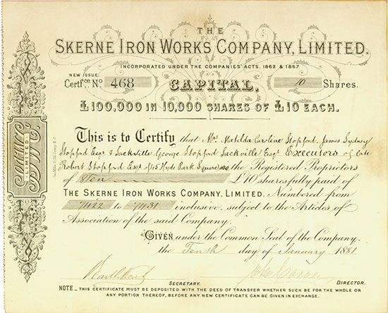 Skerne Iron Works Company, Limited