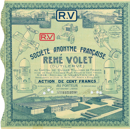 Société Anonyme Française René Volet (Outilervé)