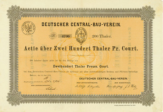 Deutscher Central-Bau-Verein