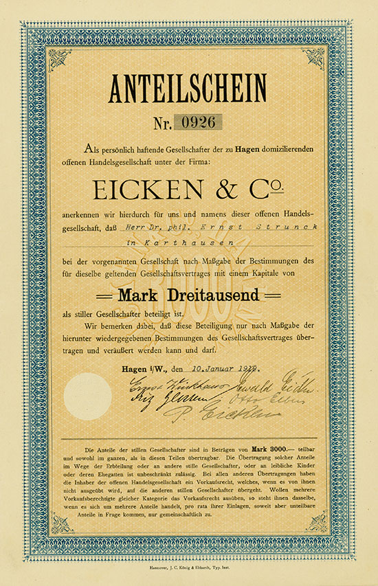 Eicken & Co. oHG