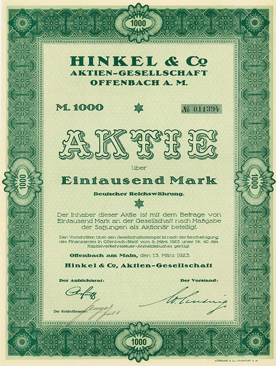 Hinkel & Co. AG