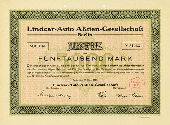 Lindcar-Auto AG