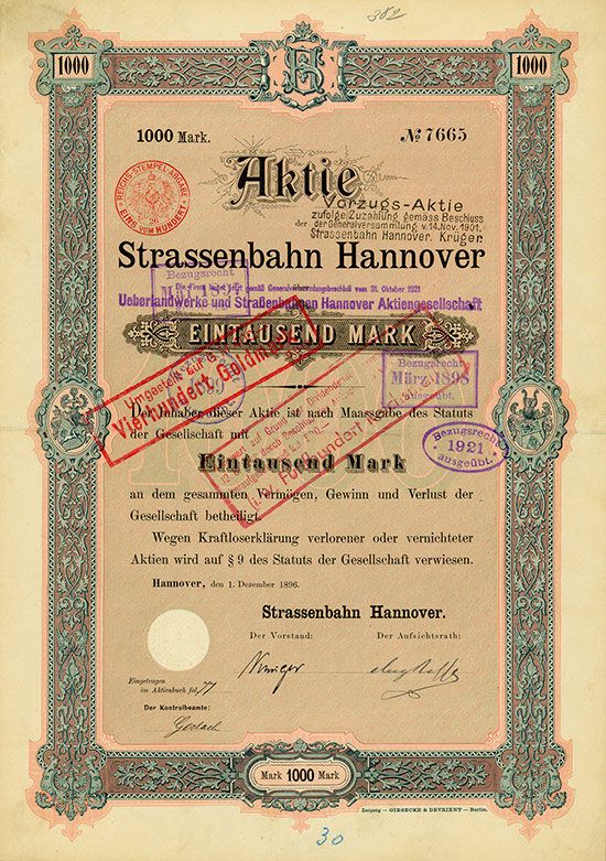 Strassenbahn Hannover