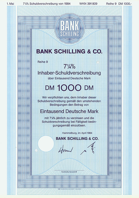Bank Schilling & Co AG