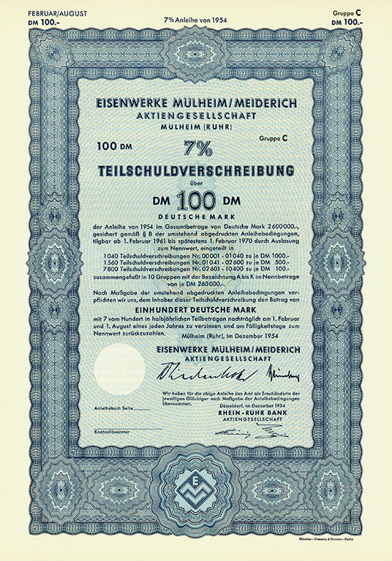 Eisenwerke Mülheim/Meiderich AG
