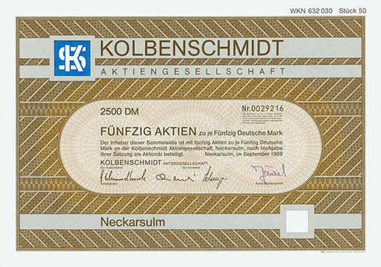 Kolbenschmidt AG