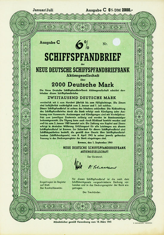 Neue Deutsche Schiffspfandbriefbank AG