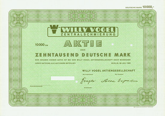 Willy Vogel AG