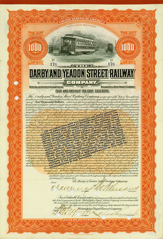 Darby and Yeadon Street Railway Company