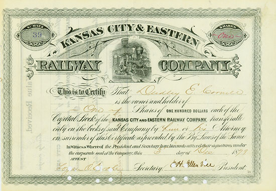 Kansas City & Eastern Railway Company