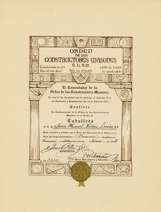 Orden de Los Constructores Masones A. L. A. M.