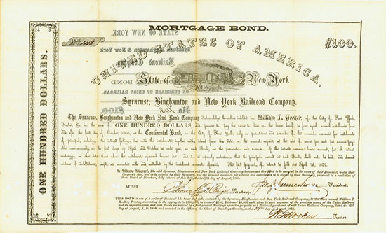 Syracuse, Binghamton and New York Railroad Company