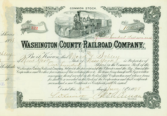 Washington County Railroad Company