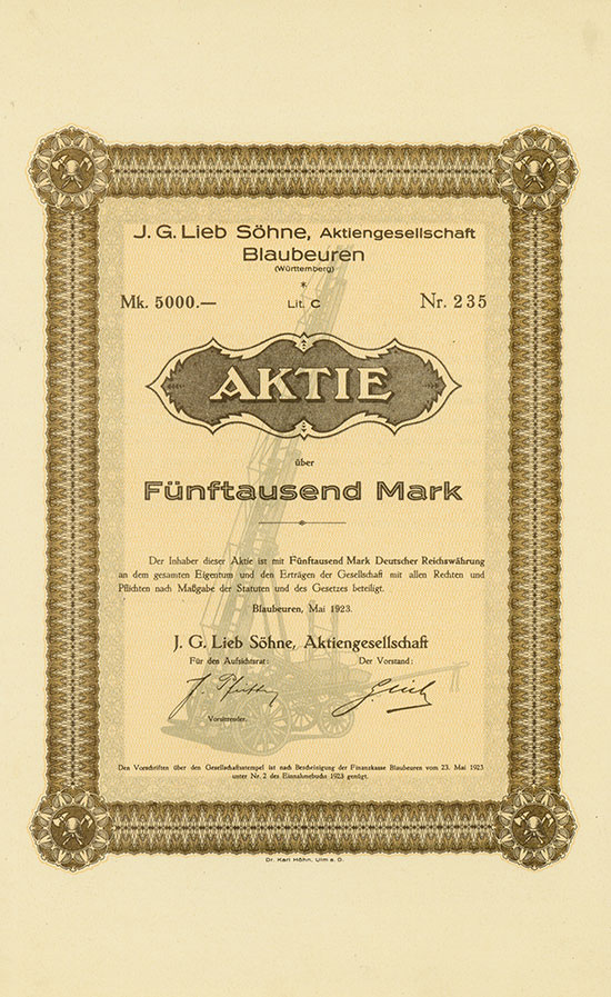 J. G. Lieb Söhne AG