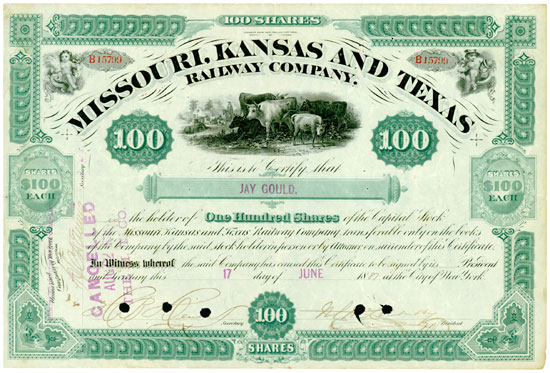 Missouri Kansas and Texas Railway Company 