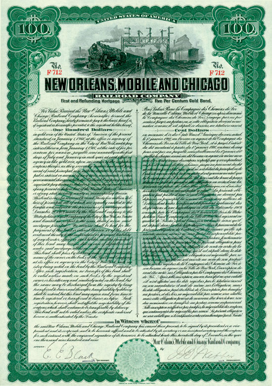 New Orleans, Mobile and Chicago Railroad Company