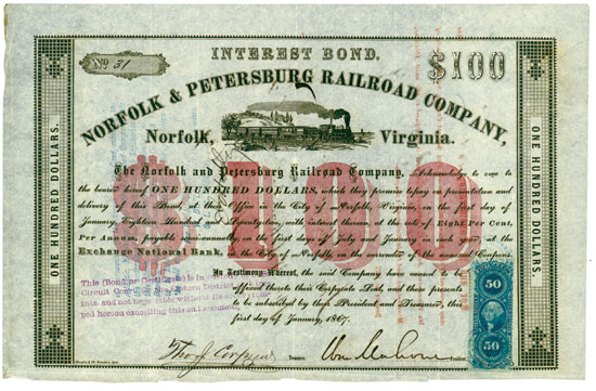 Norfolk & Petersburg Rail Road Company