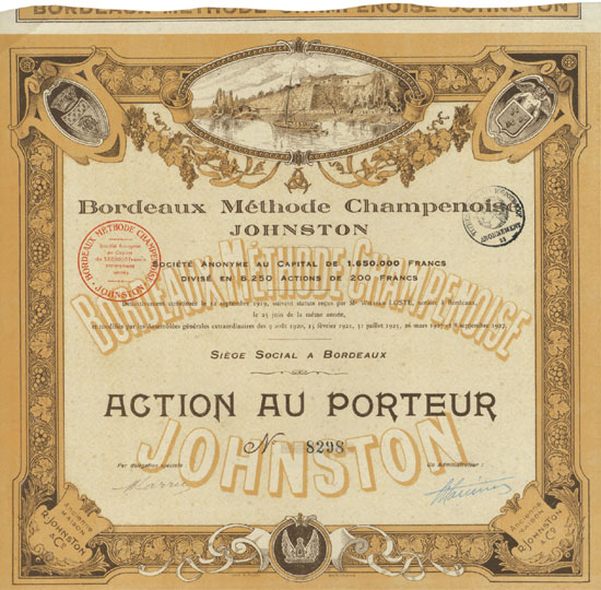 Bordeaux Méthode Champenoise Johnston