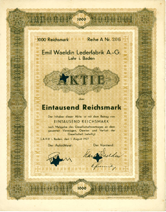 Emil Waeldin Lederfabrik AG