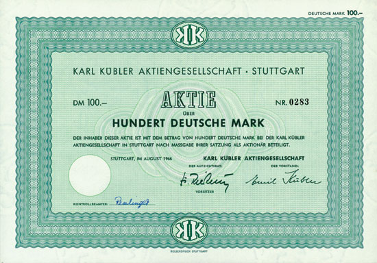 Karl Kübler AG 