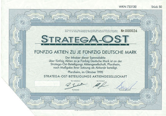 Stratega-Ost-Beteiligungs AG