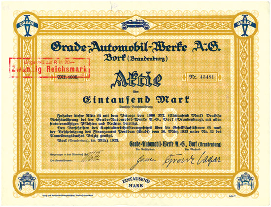 Grade-Automobil-Werke AG 