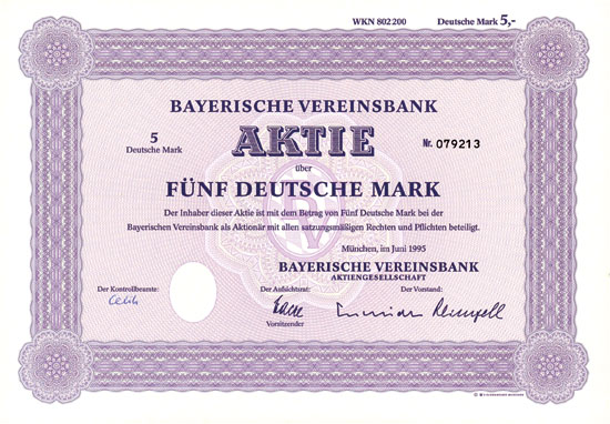 Bayerische Vereinsbank AG