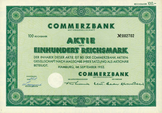 Commerzbank (Restquote) 
