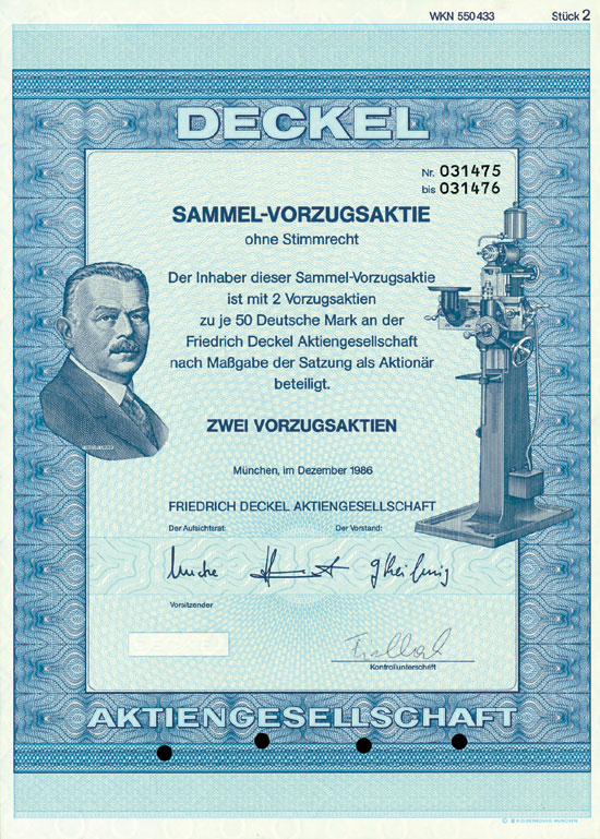 Friedrich Deckel AG
