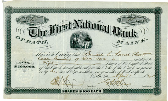 First National Bank of Bath