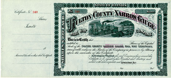 Fulton County Narrow Guage Railway Company