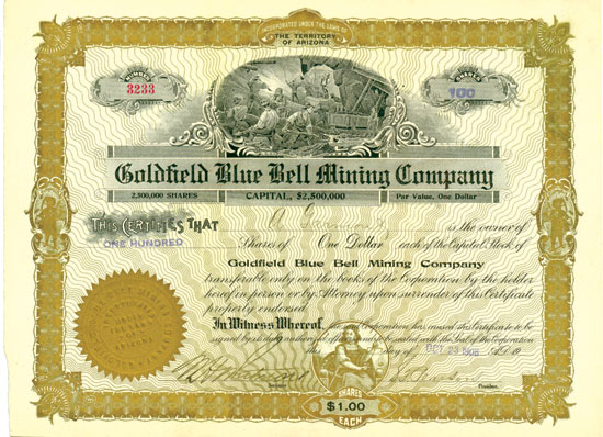 Goldfield Blue Bell Mining Company