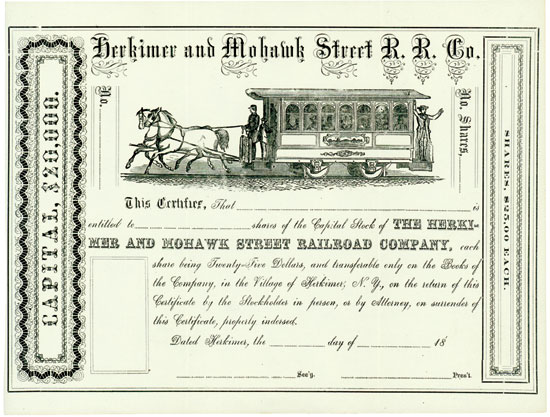 Herkimer and Mohawk Street Railroad Company