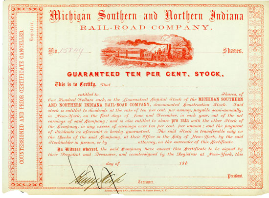 Michigan Southern and Northern Indiana Rail-Road Company