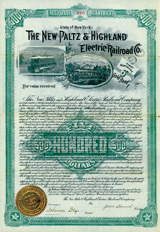 New Paltz & Highland Electric Railroad Company